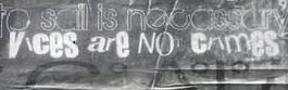 Los vicios no son crimenes